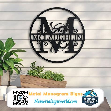 metal monogram letter outside of house|outdoor metal monogram signs.